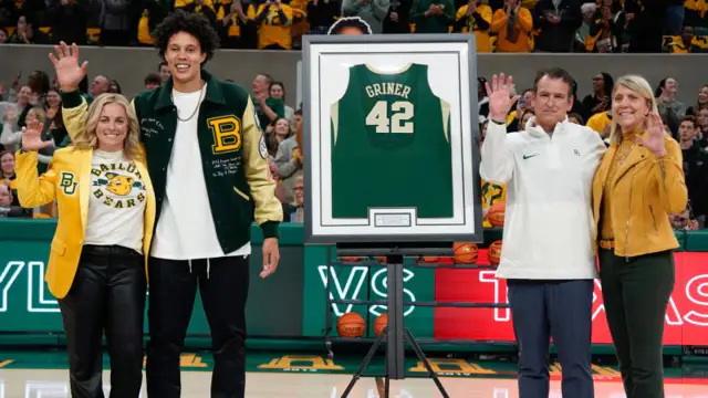 The number 42 was retired by the women's basketball team