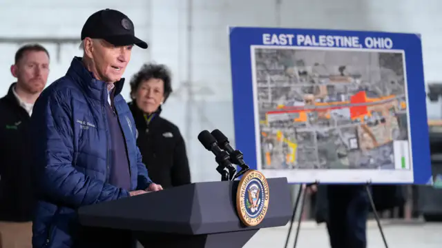 Biden made his first visit to East Palestine a year too late