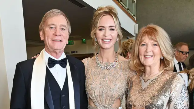 The parents of Emily Blunt are hoping to see her at the Academy Awards