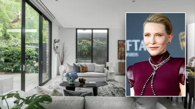 The Australia home of Cate Blanchett is hitting the auction block