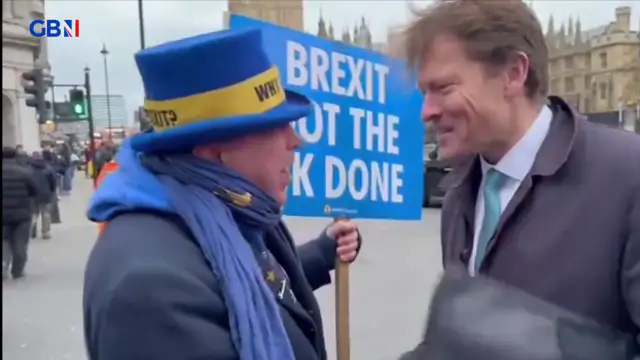 The UK marks an anniversary with Richard Tice poking fun at Steve Bray