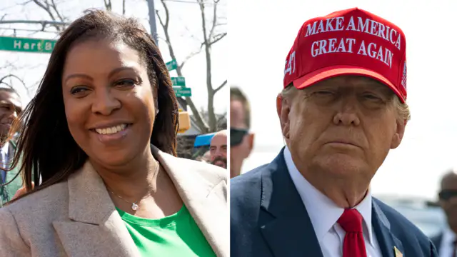 Letitia James wants to know if Donald Trump hid evidence in her case