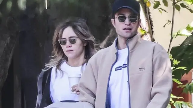 There is a baby girl in LA and Robert Pattinson and Suki Waterhouse step out with her