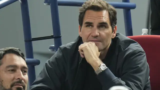 Roger Federer is going to give a speech at a college