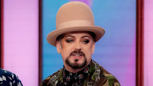 Boy George wanted to go back to his old school but they wouldn't let him