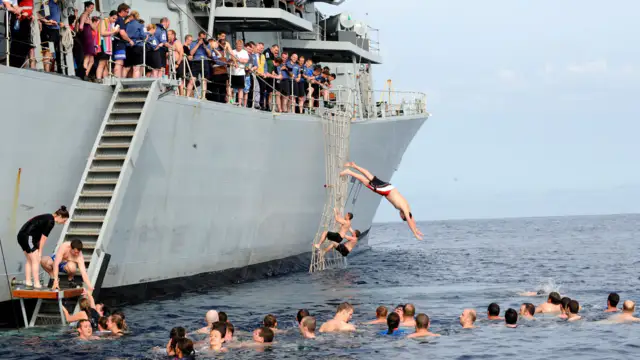 Royal Navy recruits are no longer required to prove they can swim