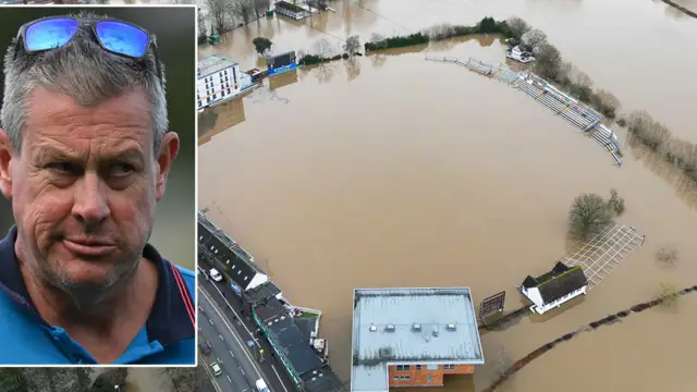 The fight against climate change is being shown by the flooding in Worcestershire