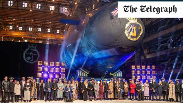 Royal Navy's Newest Submarine Named Agamemnon