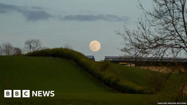 The pink moon will follow the shower in double treat for NI stargazers