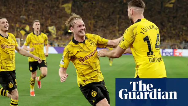Niclas Füllkrug scores a stunning goal to secure victory for Borussia Dortmund in Champions League semifinal