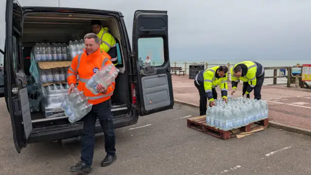 Water crisis hits Hastings and St Leonards with over 30,000 properties affected