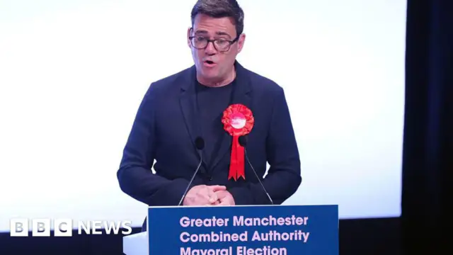 Andy Burnham secures third term as Mayor of Greater Manchester