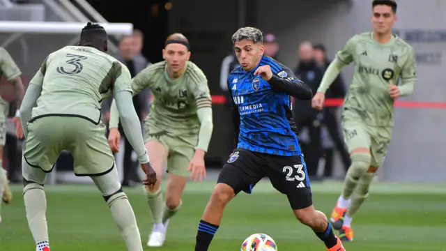 A quick start sent the Earthquakes to a 3-1 victory over LAFC