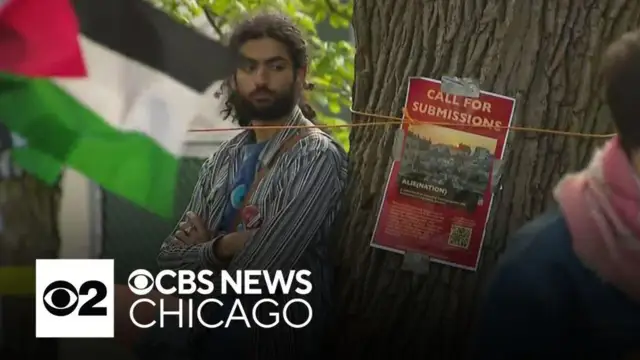 Tent encampment grows at DePaul; negotiations with protesters at UChicago halted