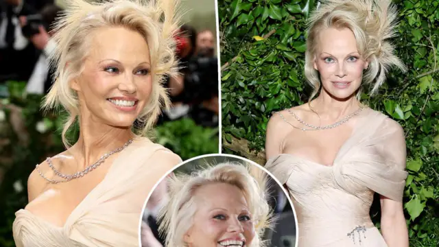 Pamela Anderson stuns with ethereal look at Met Gala 2024