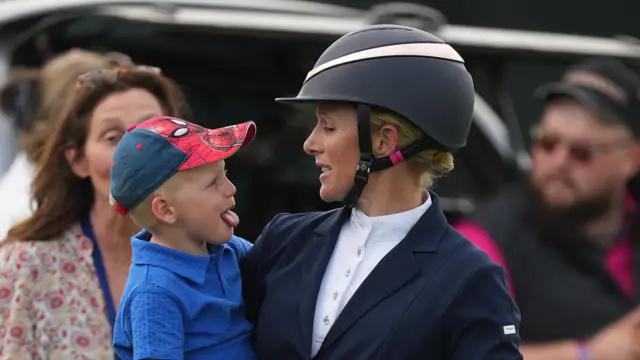 Zara Tindall shines at Badminton Horse Trials