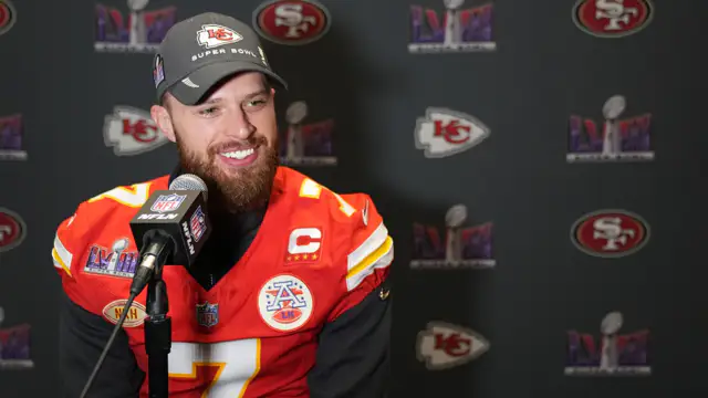 Kansas City Chiefs kicker Harrison Butker critiques Joe Biden's abortion stance during graduation speech