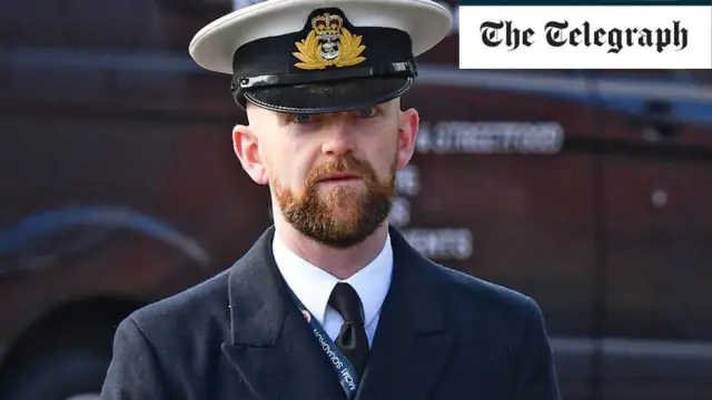 Royal Navy warship almost collided with oil tanker due to fatigued officer