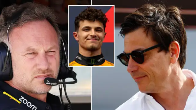 McLaren's Lando Norris is an F1 title contender, according to Christian Horner and Toto Wolff