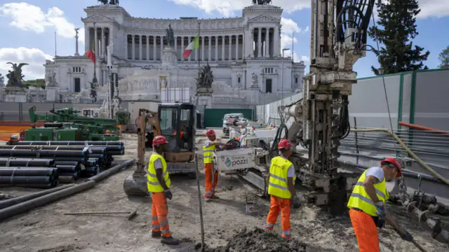 Rome subway project under ancient ruins enters crucial phase