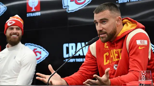 Harrison Butker is a great person and a great teammate, despite differing views, according toTravis Kelce