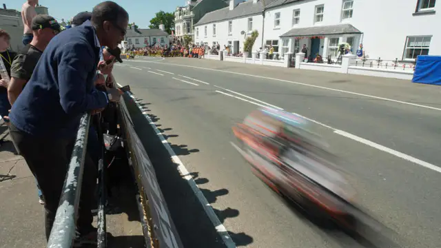 Riders brave danger in the Isle of Man TT motorcycle race