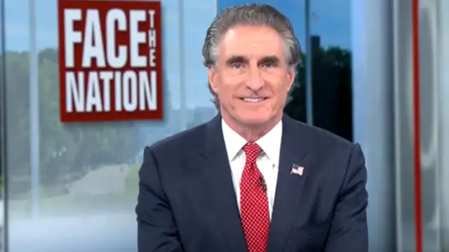 North Dakota Gov. Doug Burgum discusses 2024 election and Trump's trial on 'Face the Nation'