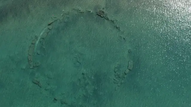 Ancient underwater structure found off the shores of Italy