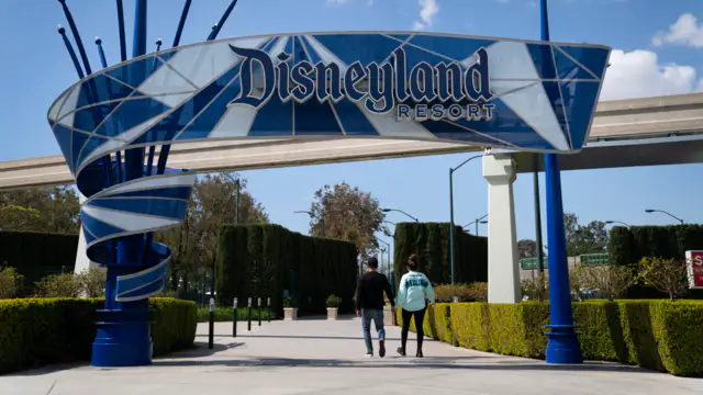 Disneyland employee dies after falling off a golf cart at the theme park