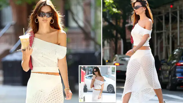 Emily Ratajkowski flaunts her summer outfits in New York City