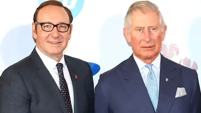 Kevin Spacey suggests King Charles expressed support following scandal
