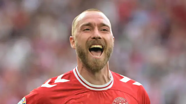 Christian Eriksen scores for Denmark three years after cardiac arrest