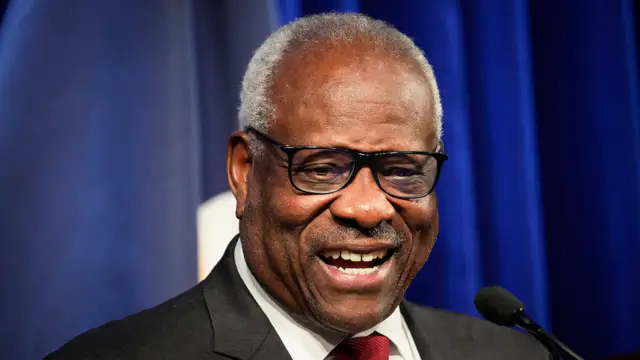 Clarence Thomas is a justice on the Supreme Court