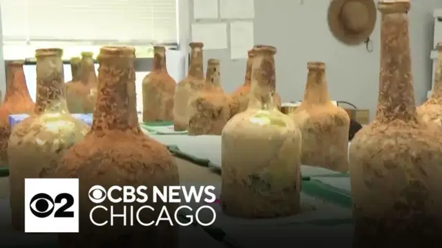 Archaeologists unearth 18th century glass bottles filled with cherries at George Washington's Mount Vernon