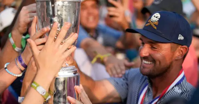 DeChambeau's transformation from controversial figure to fan favorite during US Open win