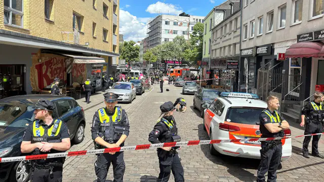 German police shoot man with incendiary device near Euro 2024 soccer match