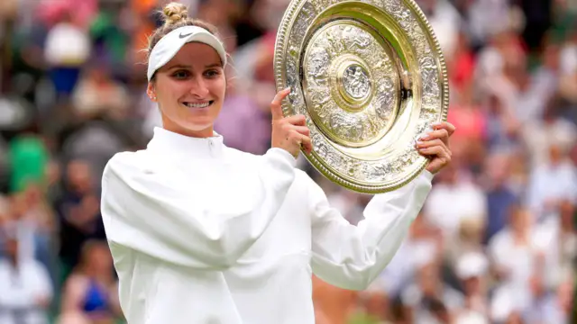 Wimbledon champion Vondrousova retires in Berlin due to hip injury