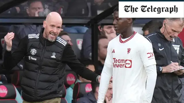 Kobbie Mainoo is happy that Manchester United did not sack Erik ten Hag