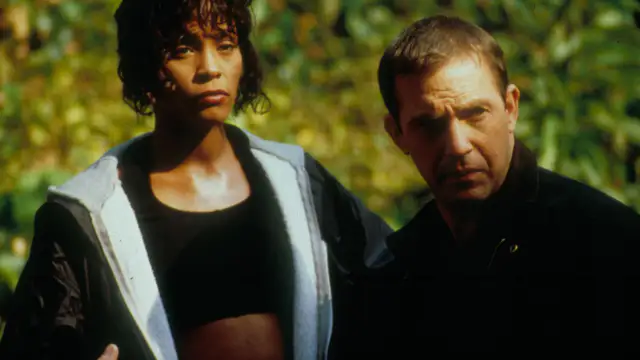 Kevin Costner gave a speech at the Whitney Houston memorial