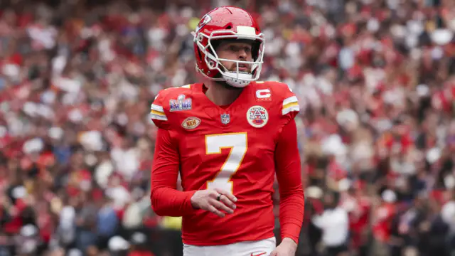 Harrison Butker will focus on field goals this season, as the Chiefs replace him on the kick team
