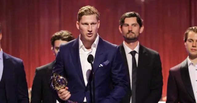 Nathan MacKinnon sweeps top honors at NHL Awards