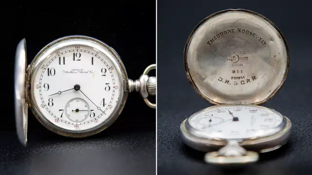 After being missing for 37 years, Theodore Roosevelt's pocket watch is finally back at his New York home