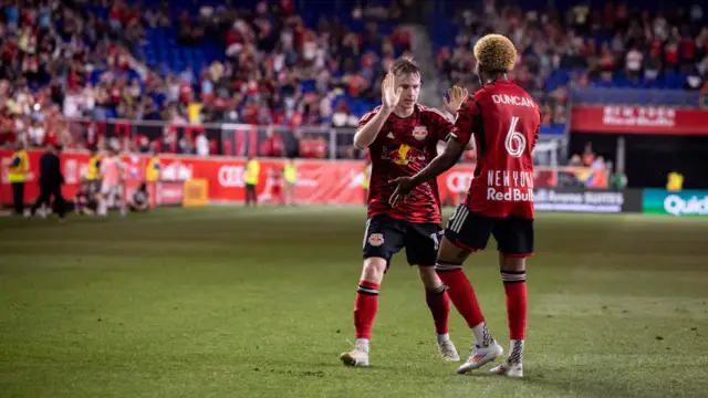 The Red Bulls tied DC United 2-2 to extend their run at home to 10