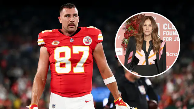 Julia Roberts' lip reader reveals what she said to Travis Kelce