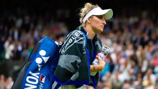 Wimbledon champ Vondrousova crashes in the first round