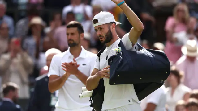 British tennis player Jacob Fearnley excited for showdown with Novak Djokovic at Wimbledon