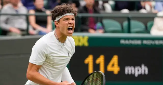 Ben Shelton won another 5-set match to match Dad at Wimbledon