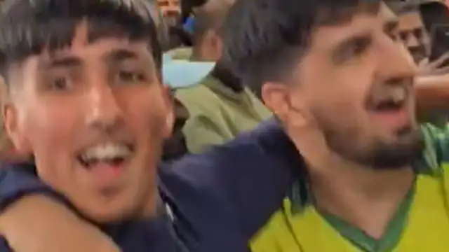 The cricket fans from India and Pakistan swapped their Euros for England penalties