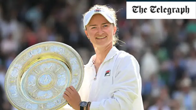 Barbora Krejcikova wins Wimbledon singles title with guidance from Jana Novotna