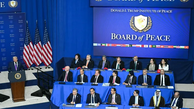 Trump launches Board of Peace with $7 billion pledge for Gaza